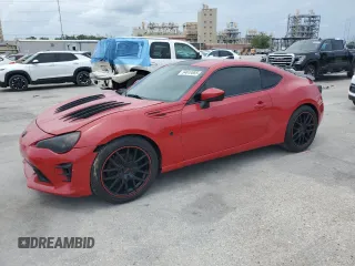 2017 Toyota 86 with VIN JF1ZNAA19H8706103, listed as a Copart auction lot 54619885 with 0 mi miles and Salvage Title. Bid and sale history available at carsss.com. Image 1.