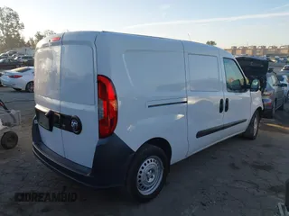 2017 Ram ProMaster City Cargo Tradesman with VIN ZFBERFABXH6F14256, listed as a IAAI auction lot 41828998 with 145,345 mi miles and . Bid and sale history available at carsss.com. Image 4.