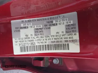 2016 Scion iA with VIN 3MYDLBZV7GY106529, listed as a IAAI auction lot 41915609 with 81,331 mi miles. Bid and sale history available at carsss.com. Image 9.