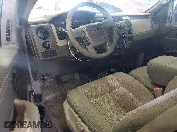 2010 Ford F-150 XL with VIN 1FTMF1EW2AKB71454, listed as a Copart auction lot 54604395 with 112,594 mi miles and Clean Title. Bid and sale history available at DreamBid. Image 8.