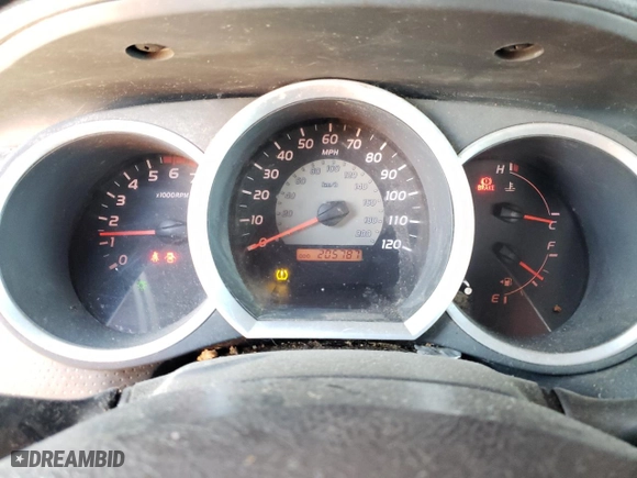 2006 Toyota Tacoma with VIN 5TEUX42N06Z279195, listed as a Copart auction lot 82888834 with 205,787 mi miles and Salvage Title. Bid and sale history available at carsss.com. Image 9.
