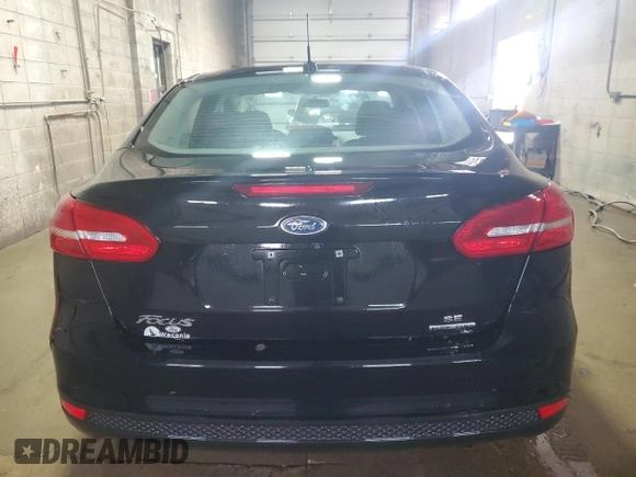 2016 Ford Focus SE with VIN 1FADP3F29GL371728, listed as a Copart auction lot 48871195 with 87,079 mi miles and Salvage Title. Bid and sale history available at carsss.com. Image 6.