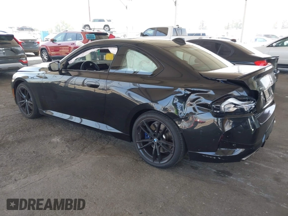 2022 BMW 2 Series M240i xDrive with VIN 3MW53CM02N8C51802, listed as a IAAI auction lot 42478351 with 16,695 mi miles and . Bid and sale history available at DreamBid. Image 3.