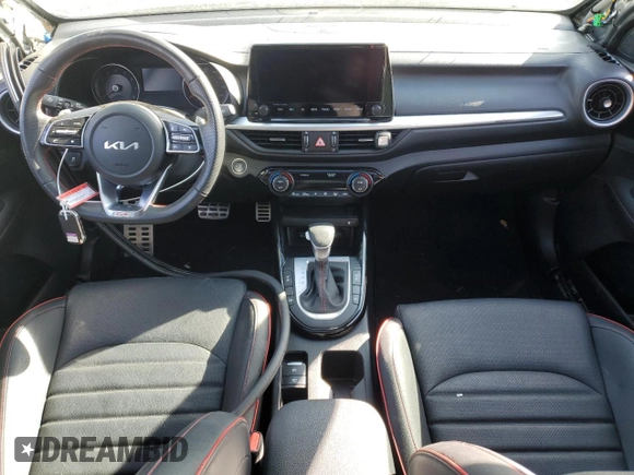 2024 Kia Forte GT with VIN 3KPF44AC9RE710338, listed as a Copart auction lot 46486985 with 20,486 mi miles and Salvage Title. Bid and sale history available at carsss.com. Image 8.