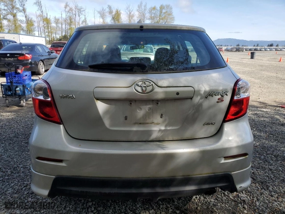 2009 Toyota Matrix S with VIN 2T1LE40E39C010106, listed as a Copart auction lot 53205665 with 159,632 mi miles and Clean Title. Bid and sale history available at carsss.com. Image 6.