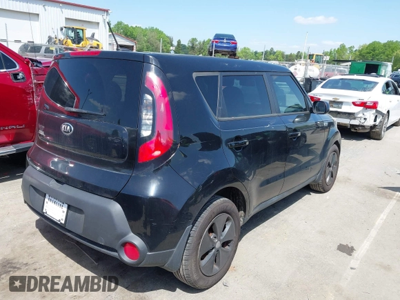 2016 Kia Soul with VIN KNDJN2A26G7287220, listed as a IAAI auction lot 41994634 with 146,103 mi miles and . Bid and sale history available at DreamBid. Image 4.