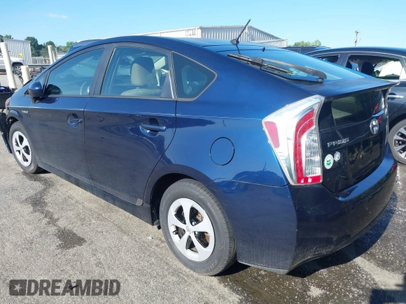 2014 Toyota Prius Four with VIN JTDKN3DU6E1738962, listed as a IAAI auction lot 42453971 with 176,133 mi miles and . Bid and sale history available at DreamBid. Image 3.