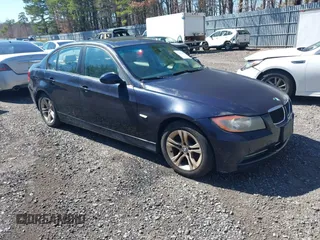 2008 BMW 3 Series 328xi with VIN WBAVC93588K037819, listed as a IAAI auction lot 41911286 with 130,808 mi miles. Bid and sale history available at carsss.com. Image 1.