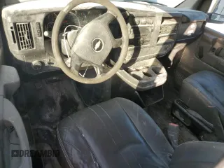 2013 Chevrolet Express Cargo Van with VIN 1GCWGGBA5D1104262, listed as a Copart auction lot 44511665 with 153,283 mi miles and Salvage Title. Bid and sale history available at carsss.com. Image 8.
