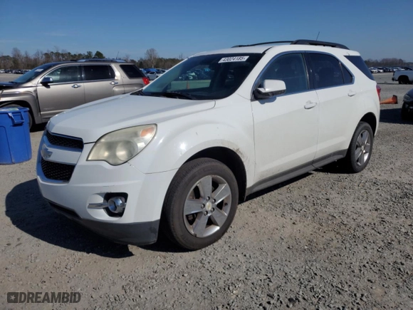 2012 Chevrolet Equinox LT w/2LT with VIN 2GNALPEK3C6365094, listed as a Copart auction lot 43024185 with 162,972 mi miles and Non Repairable. Bid and sale history available at carsss.com. Image 1.