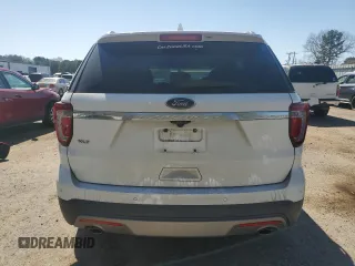 2017 Ford Explorer XLT with VIN 1FM5K7D88HGD78042, listed as a Copart auction lot 48371795 with 134,202 mi miles and Salvage Title. Bid and sale history available at carsss.com. Image 6.
