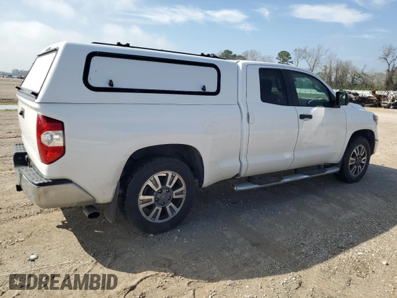 2020 Toyota Tundra 2WD SR with VIN 5TFRY5F1XLX257143, listed as a Copart auction lot 46160065 with 128,237 mi miles and Salvage Title. Bid and sale history available at carsss.com. Image 3.