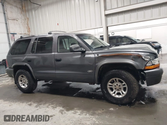 2002 Dodge Durango Sport with VIN 1B4HS38N72F206590, listed as a IAAI auction lot 42239207 with 202,490 mi miles and . Bid and sale history available at DreamBid. Image 13.