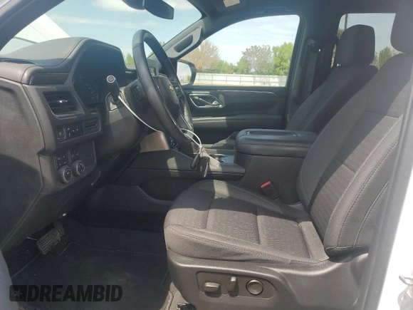 2023 Chevrolet Tahoe LS with VIN 1GNSKMKD7PR202230, listed as a Copart auction lot 56620975 with 27,007 mi miles and Salvage title. Bid and sale history available at DreamBid. Image 7.