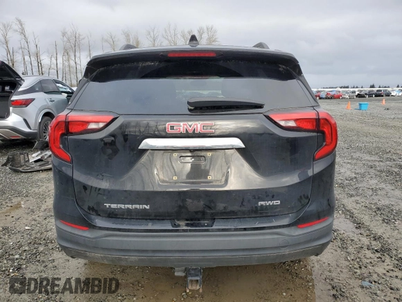 2018 GMC Terrain SLE Diesel with VIN 3GKALUEU5JL194046, listed as a Copart auction lot 85501684 with 80,825 mi miles and Salvage Title. Bid and sale history available at carsss.com. Image 6.