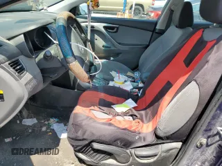 2013 Hyundai Elantra Limited with VIN 5NPDH4AE1DH168041, listed as a Copart auction lot 49709275 with 151,101 mi miles and Salvage Title. Bid and sale history available at DreamBid. Image 7.