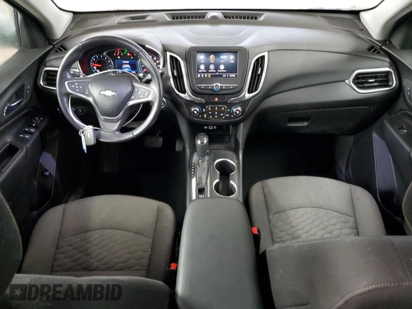 2021 Chevrolet Equinox LT with VIN 3GNAXUEV9MS178622, listed as a Copart auction lot 45411185 with 34,649 mi miles and Salvage Title. Bid and sale history available at DreamBid. Image 8.