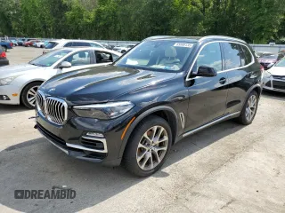 2019 BMW X5 xDrive40i with VIN 5UXCR6C58KLL52837, listed as a Copart auction lot 65898135 with 91,101 mi miles and Salvage title. Bid and sale history available at DreamBid. Image 1.