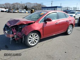 2013 Buick Verano Leather Group with VIN 1G4PS5SK8D4177197, listed as a Copart auction lot 49810915 with 92,219 mi miles and Salvage Title. Bid and sale history available at carsss.com. Image 1.