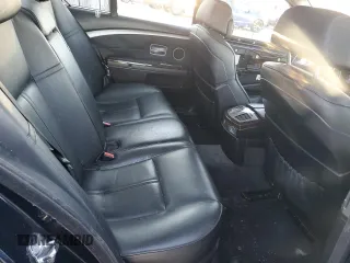 2006 BMW 7 Series 750i with VIN WBAHL83516DT05036, listed as a Copart auction lot 44456615 with 134,056 mi miles and Salvage title. Bid and sale history available at DreamBid. Image 10.