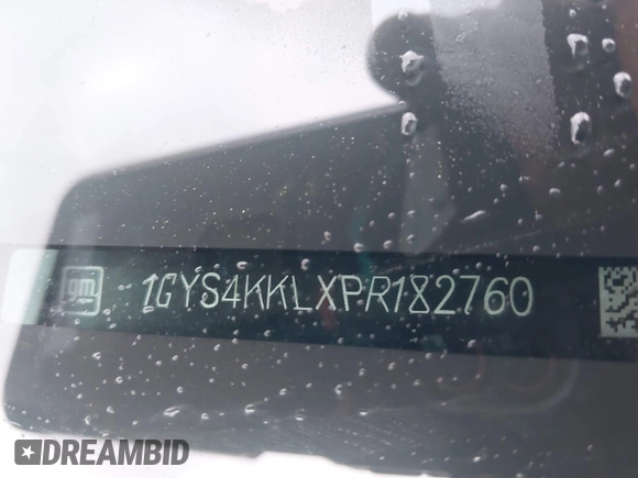 2023 Cadillac Escalade ESV 4WD Premium Luxury z VIN 1GYS4KKLXPR182760, wystawiony jako IAAI lot #42113165 z przebiegiem 156 960 mil mil oraz . Historia ofert i sprzedaży dostępna na DreamBid. Obrazek 9.