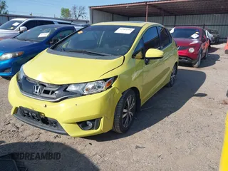 2015 Honda Fit EX-L with VIN 3HGGK5H85FM747634, listed as a IAAI auction lot 41986394 with 125,831 mi miles and . Bid and sale history available at DreamBid. Image 16.