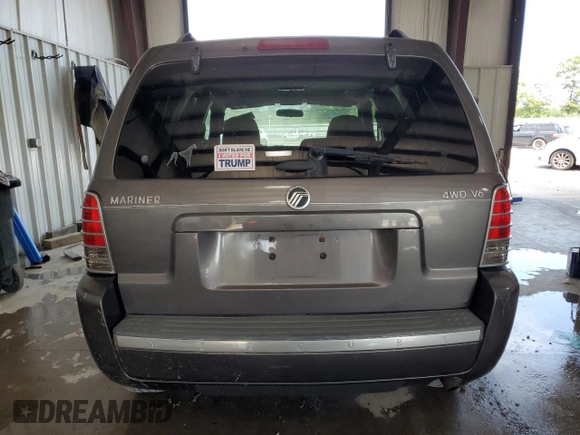 2006 Mercury Mariner Luxury with VIN 4M2YU57196KJ17893, listed as a Copart auction lot 66848295 with 128,080 mi miles and Clean title. Bid and sale history available at DreamBid. Image 6.