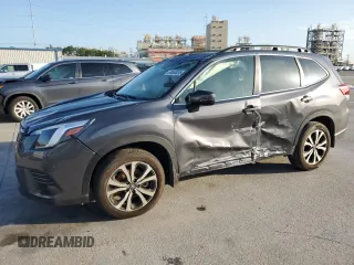 2022 Subaru Forester Limited with VIN JF2SKAPC9NH478713, listed as a Copart auction lot 63680095 with Not provided miles and Salvage title. Bid and sale history available at DreamBid. Image 1.