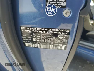 2006 Chrysler Crossfire Limited с VIN 1C3AN65L76X061832, выставлен на аукционе Copart как лот 57773895 с пробегом 107 153 миль миль и Списание • Salvage title. История ставок и продаж доступна на DreamBid. Изображение 12.