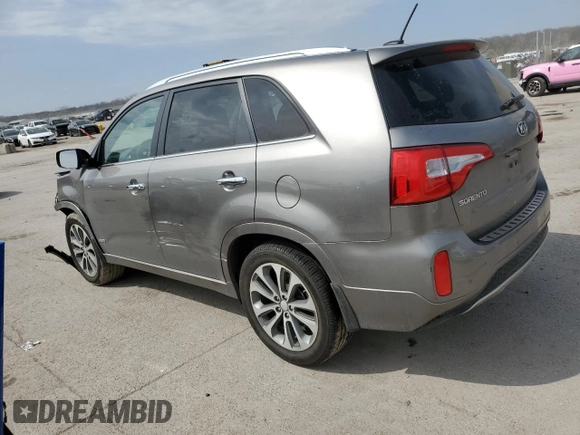 2015 Kia Sorento SX with VIN 5XYKWDA75FG560318, listed as a Copart auction lot 51076595 with 79,899 mi miles and Salvage Title. Bid and sale history available at carsss.com. Image 2.