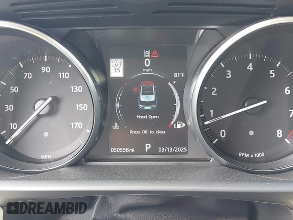 2016 Land Rover Range Rover Sport HSE with VIN SALWR2VF4GA556933, listed as a IAAI auction lot 41757697 with 50,558 mi miles and . Bid and sale history available at DreamBid. Image 7.