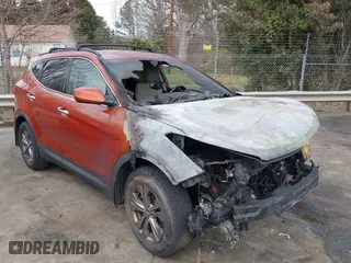 2014 Hyundai Santa Fe Sport with VIN 5XYZU3LB7EG175356, listed as a IAAI auction lot 41790664 with 1 mi miles. Bid and sale history available at carsss.com. Image 1.