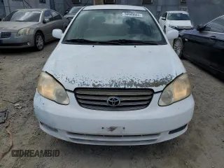 2004 Toyota Corolla CE with VIN 1NXBR32E94Z291049, listed as a Copart auction lot 56949865 with 148,919 mi miles and Clean Title. Bid and sale history available at DreamBid. Image 5.