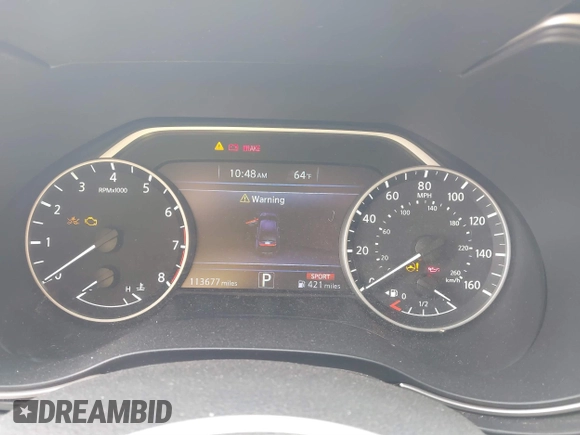 2016 Nissan Maxima SL z VIN 1N4AA6AP1GC379279, wystawiony jako IAAI lot #41738089 z przebiegiem 113 677 mil mil oraz . Historia ofert i sprzedaży dostępna na DreamBid. Obrazek 7.