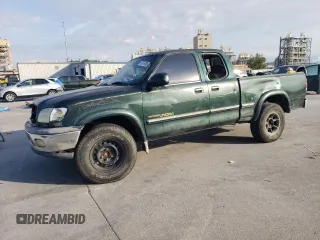 2001 Toyota Tundra Limited with VIN 5TBRT381X1S140108, listed as a Copart auction lot 53076185 with Not Provided miles and Clean Title. Bid and sale history available at carsss.com. Image 1.