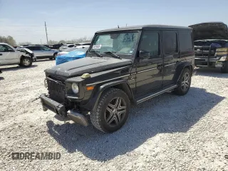 2015 Mercedes-Benz G-Class G 63 AMG with VIN WDCYC7DF7FX233725, listed as a Copart auction lot 49795855 with 114,731 mi miles and Salvage Title. Bid and sale history available at carsss.com. Image 1.