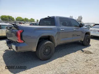 2022 Toyota Tundra Limited with VIN 5TFJA5DB8NX013040, listed as a Copart auction lot 56982095 with 42,015 mi miles and Salvage title. Bid and sale history available at DreamBid. Image 3.