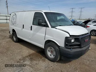 2017 GMC Savana Cargo z VIN 1GTW7AFF1H1159560, wystawiony jako Copart lot #54186255 z przebiegiem 96 988 mil mil oraz Szkoda całkowita • Salvage title. Historia ofert i sprzedaży dostępna na DreamBid. Obrazek 4.
