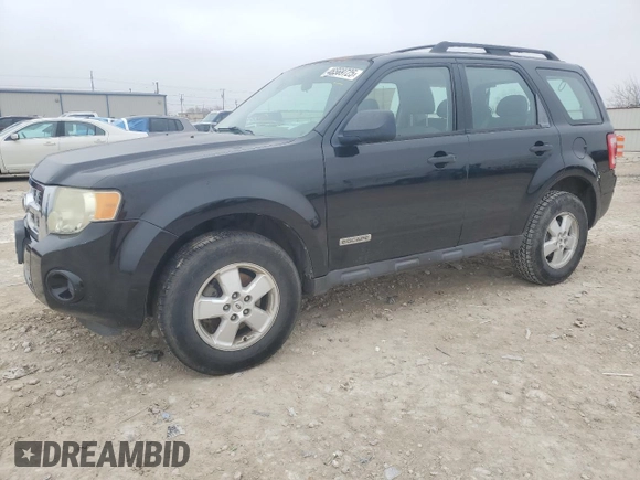 2008 Ford Escape XLS z VIN 1FMCU02Z58KD73950, wystawiony jako Copart lot #46569725 z przebiegiem 133 171 mil mil oraz Czysty tytuł • Clean title. Historia ofert i sprzedaży dostępna na DreamBid. Obrazek 1.