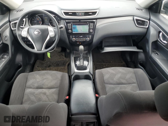 2016 Nissan Rogue S with VIN KNMAT2MVXGP628405, listed as a Copart auction lot 49005125 with 100,948 mi miles and Salvage Title. Bid and sale history available at carsss.com. Image 8.