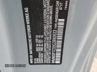 2016 MINI Hardtop S with VIN WMWXP7C55G3B92633, listed as a Copart auction lot 47946985 with 112,104 mi miles and Salvage title. Bid and sale history available at DreamBid. Image 13.