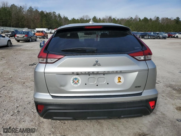 2023 Mitsubishi Eclipse Cross LE with VIN JA4ATVAA4PZ042378, listed as a Copart auction lot 85854424 with 48,637 mi miles and Salvage Title. Bid and sale history available at carsss.com. Image 6.