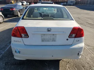 2004 Honda Civic LX with VIN 2HGES16664H532566, listed as a Copart auction lot 46733735 with 204,456 mi miles and Clean Title. Bid and sale history available at DreamBid. Image 6.
