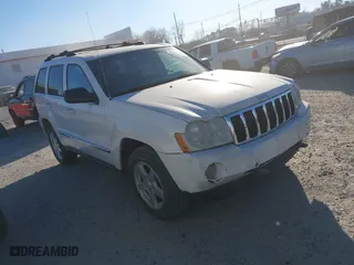 2005 Jeep Grand Cherokee Limited with VIN 1J4HR58N55C554950, listed as a IAAI auction lot 41656831 with 160,405 mi miles. Bid and sale history available at carsss.com. Image 1.