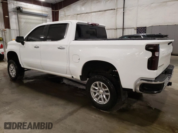 2021 Chevrolet Silverado 1500 LTZ with VIN 1GCUYGED8MZ339153, listed as a Copart auction lot 47932015 with 127,270 mi miles and Salvage Title. Bid and sale history available at DreamBid. Image 2.