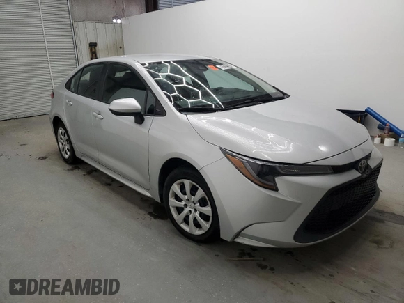 2021 Toyota Corolla LE with VIN 5YFEPMAEXMP251381, listed as a Copart auction lot 53127315 with 50,792 mi miles and Non Repairable. Bid and sale history available at DreamBid. Image 4.
