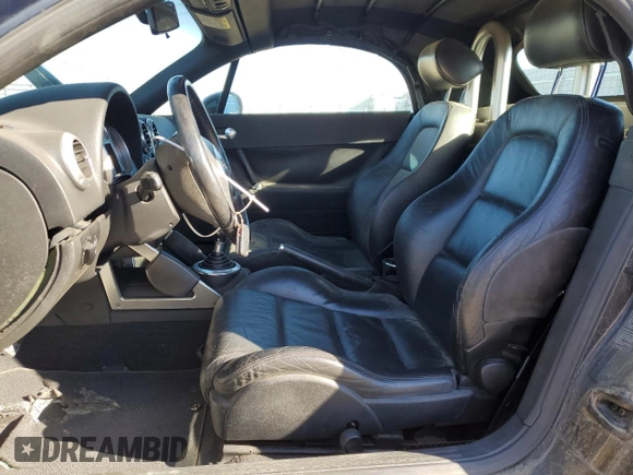 2001 Audi TT with VIN TRUTX28N011016074, listed as a Copart auction lot 49478605 with 120,715 mi miles and Salvage title. Bid and sale history available at DreamBid. Image 7.