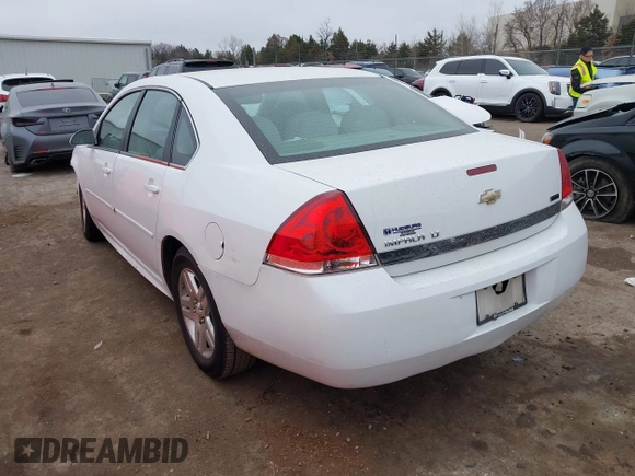 2011 Chevrolet Impala LT Fleet with VIN 2G1WG5EK2B1107533, listed as a IAAI auction lot 41714694 with 217,711 mi miles and . Bid and sale history available at DreamBid. Image 3.