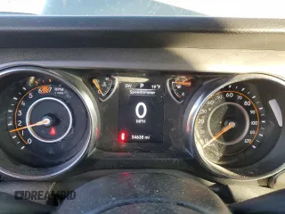 2022 Jeep Wrangler Unlimited Willys Sport with VIN 1C4HJXDN6NW142016, listed as a Copart auction lot 41885135 with 54,638 mi miles and Salvage Title. Bid and sale history available at DreamBid. Image 9.
