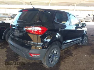 2020 Ford EcoSport S with VIN MAJ3S2FE3LC377288, listed as a IAAI auction lot 41344518 with 61,559 mi miles and . Bid and sale history available at DreamBid. Image 4.